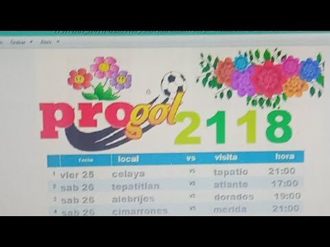 Progol 2118 La Nueva Progol Revancha 2118 Progol 2118