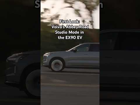 First Look: Volvo’s Abbey Road Studio Mode in the EX90 EV