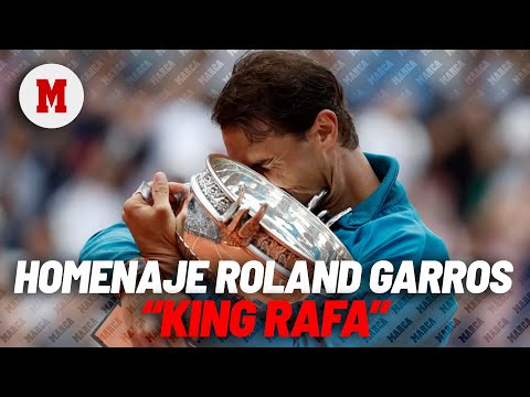 Impresionante vídeo de Roland Garros para despedir a Nadal: “King Rafa” I MARCA