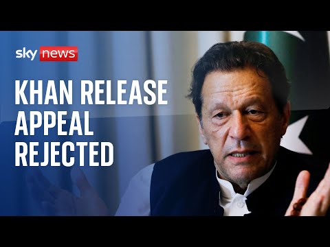 Imran Khan: Former PM's plea for the suspension of his conviction is rejected