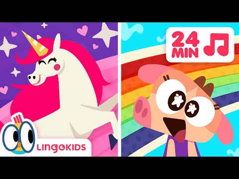 MY UNICORN SONG 🦄🎶 + More Songs for Kids | Lingokids