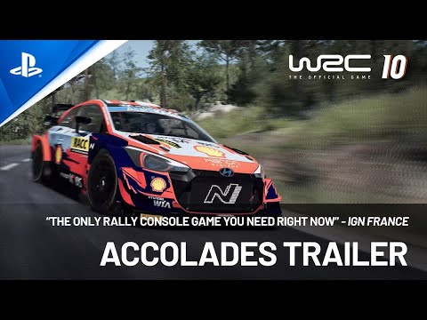 WRC 10 - Accolades Trailer | PS5, PS4