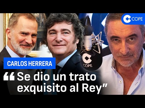 Carlos Herrera: “El Gobierno de España está desairando gratuitamente al presidente de Argentina