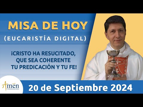 Misa de Hoy |  Padre Carlos Yepes |Viernes 20 Septiembre 2024 l Eucaristía Digital | Fe | Dios