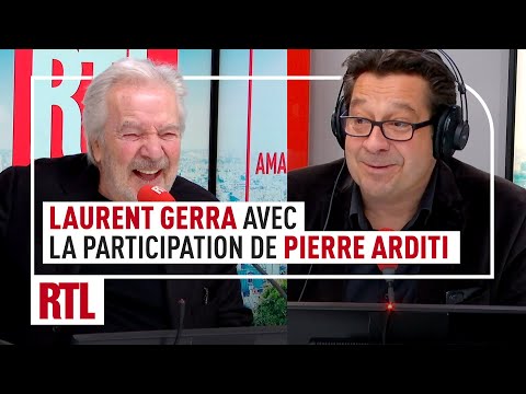 Chronique de Laurent Gerra en présence de Pierre Arditi