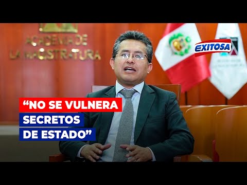 Andy Carrión sobre diligencia en Palacio de Gobierno: No se vulnera secretos de Estado