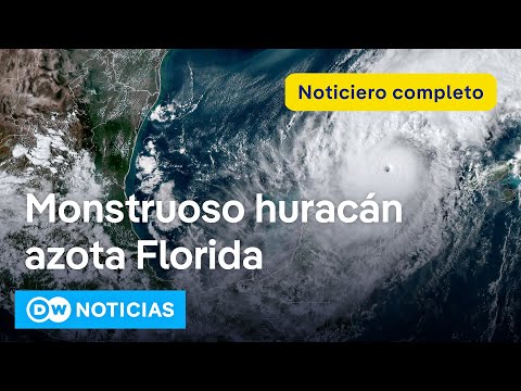 DW Noticias 9 de octubre: Huracán Milton amenaza con destruir Florida [Noticiero completo]