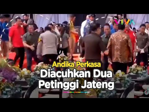 Pj Gubernur dan Kapolda Jateng Ogah Jabat Tangan Andika Perkasa