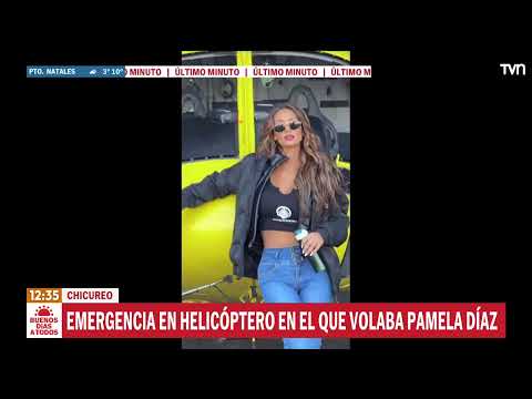 Pamela Díaz iba en la aeronave: Reportan aterrizaje de emergencia de helicóptero