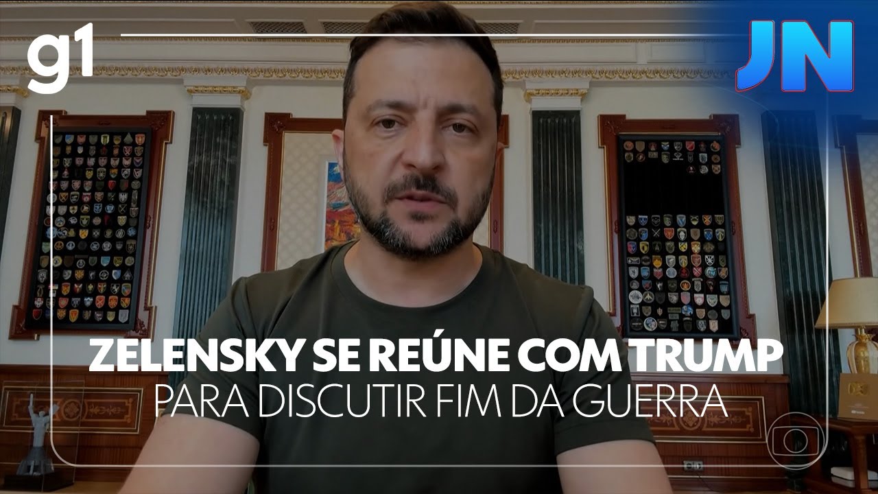 Zelensky se reúne com Trump na Casa Branca para discutir fim da guerra com a Rússia