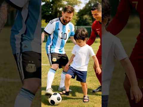 Messi & Ronaldo Save a Boy… Years Later He Wins the World Cup! 😱🏆 | AI Emotional Story