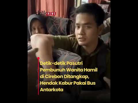 Detik-detik Pasutri Pembunuh Wanita Hamil di Cirebon Ditangkap, Hendak Kabur Pakai Bus Antarkota
