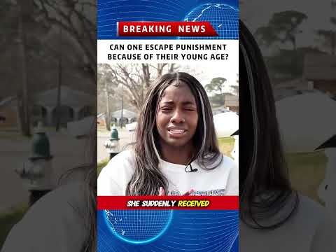 CAN ONE ESCAPE PUNISHMENT BECAUSE OF THEIR YOUNG AGE?#truecrime#breakingnews #trending