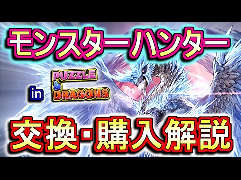 【迷っている方へ】モンスターハンターコラボキャラの交換・購入は必要か、徹底解説します。【パズドラ】