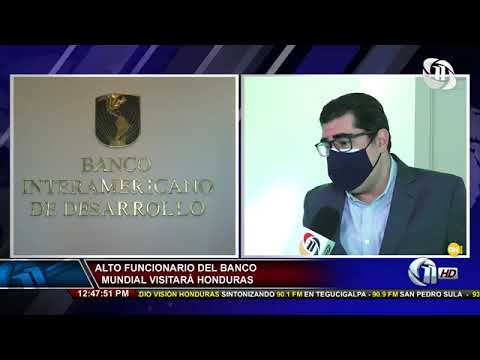 Once Noticias | Alto funcionario del Banco Mundial visitará Honduras