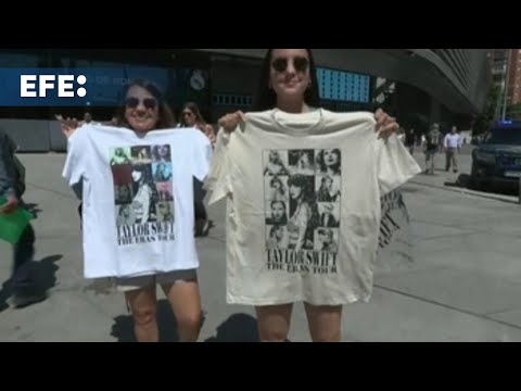 Expectación ante los conciertos de Taylor Swift en Madrid