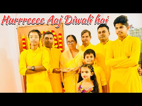 Diwali celebration with my loving family part-2