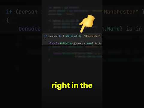 Property patterns are weird in C#