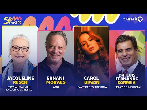 🔴 SEM CENSURA RECEBE CAROL BIAZIN, ERNANI MORAES, LUIS FERNANDO CORREIA E JACQUELINE RESCH