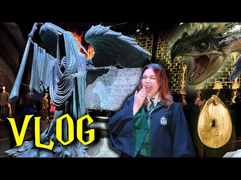 ¡Así es la temporada del Cáliz de Fuego en los estudios de Harry Potter! 🔥🐉