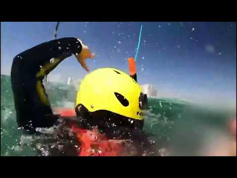 Armada de Chile rescata a persona desde el mar en La Serena