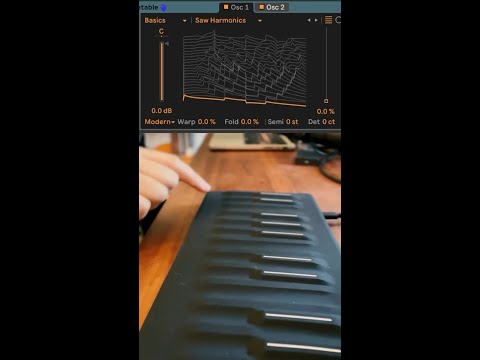 Expressive sounds on Seaboard M