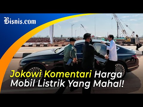 Naik Hyundai Genesis G80, Jokowi Alus Ga Ada Suaranya!