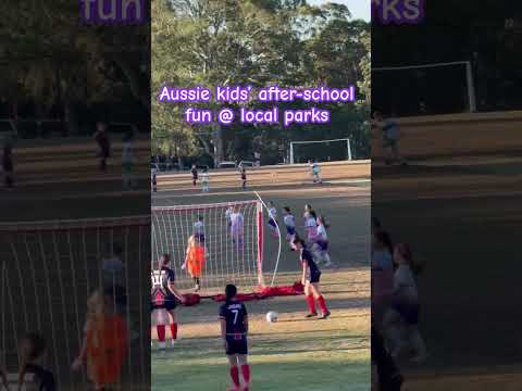 Aussie Kids After School Football training at Local Parks #澳洲生活#群体运动#放学后#快乐#足球