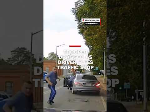 Trooper dragged as driver flees traffic stop