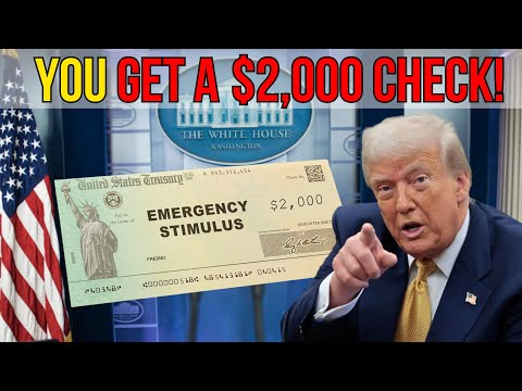 WHOA! Trump Promises a $2,000 Check!  MAJOR Stimulus Update