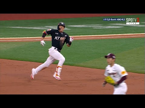 [KT vs 키움] 이틀 연속 3루타를? 천성호 2타점 적시 3루타! | 4.17 | KBO 모먼트 | 야구 주요장면