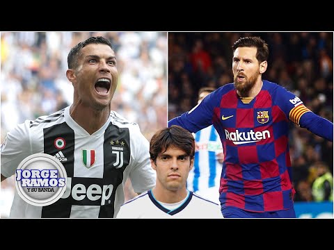 ¡POLÉMICO! ¿Lionel Messi o Cristiano Ronaldo Kaká tiene su favorito | Jorge Ramos y Su Banda