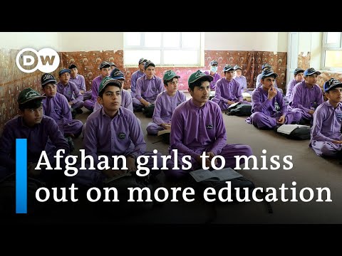 Schools open in Afghanistan — for boys | DW News