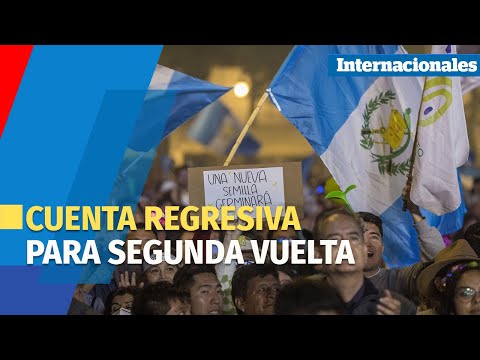 Cuenta regresiva para segunda vuelta en Guatemala