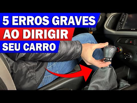 5 COISAS ESTUPIDAS para NUNCA FAZER ao dirigir o seu carro e que VÃO CUSTAR CARO!