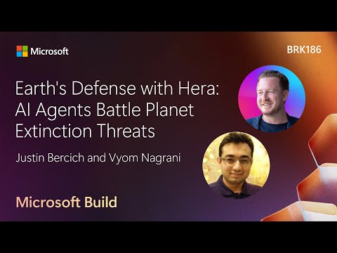 Earth’s Defense with Hera: AI Agents Battle Planet Extinction Threats | BRK186