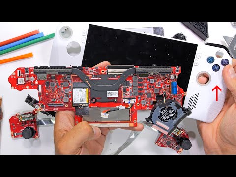 Why would they say not to take it apart? - Asus ROG Ally Teardown