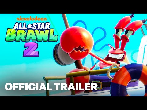 Nickelodeon All-Star Brawl 2 - Official Mr. Krabs Gameplay Reveal Trailer