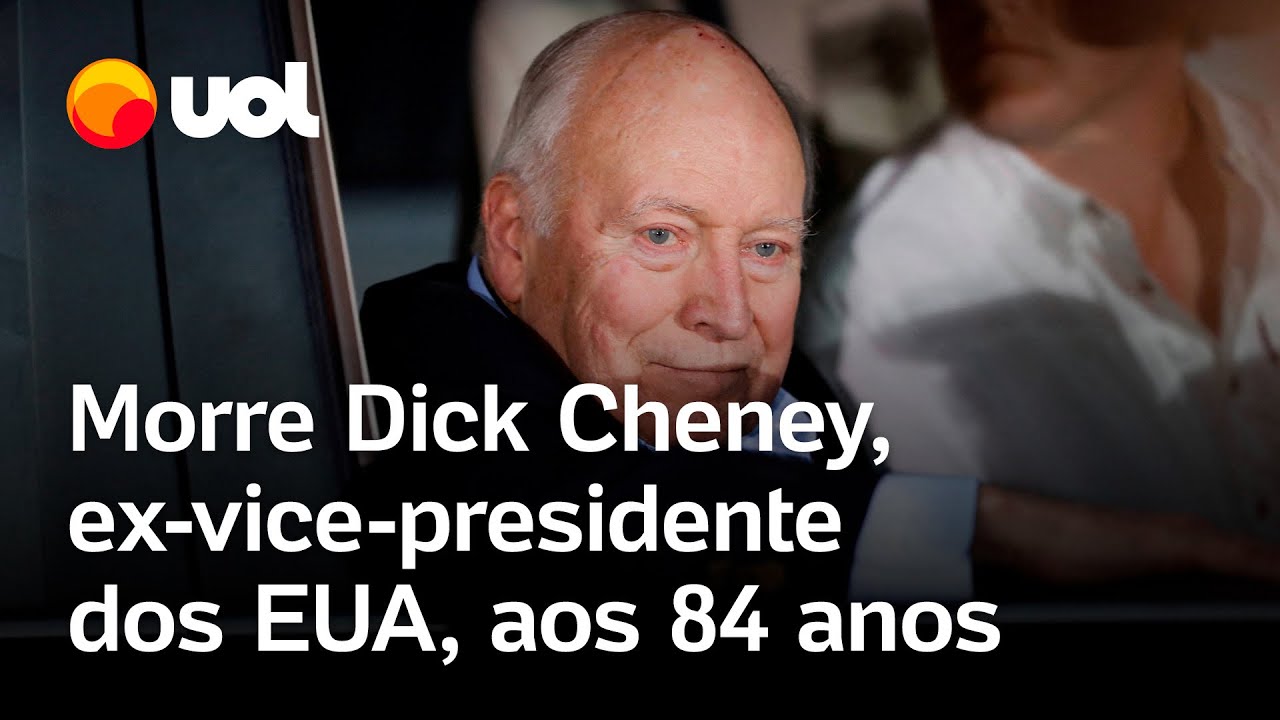 Dick Cheney morre aos 84 anos exvicepresidente dos EUA e arquiteto da guerra ao terror TV Online Dick Cheney morre aos 84 anos ex vice presidente dos EUA e arquiteto da guerra ao terror