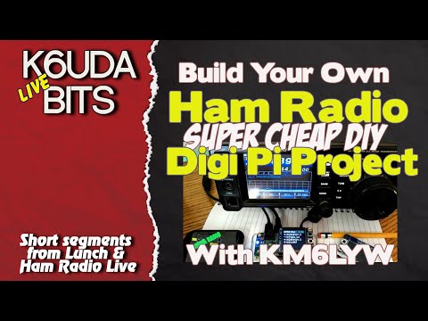 DigiPi Any Digital Mode from anywhere in the world | K6UDA Live Bits
