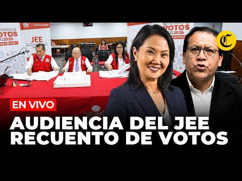 🔴 RESULTADOS SEGUNDA VUELTA 2026 EN VIVO: RECUENTO DE VOTOS DEL JEE | El Comercio