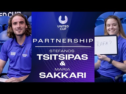 Sakkari & Tsitsipas are put to the PARTNERSHIP test ☝️ | 2023 United Cup