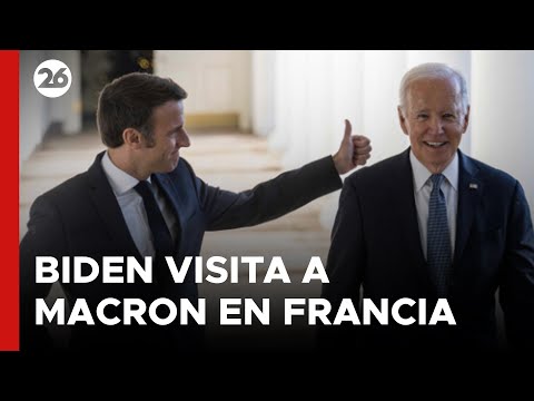 EEUU | Biden visita a Macron en Francia