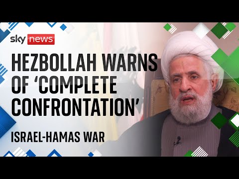 Israel-Hamas war: Hezbollah warns Israel against 'escalating aggression'
