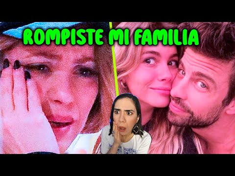 SHAKIRA LLORA A PIQUE? NO SOY FELIZ, QUIERO CRIAR A MIS HIJOS CON SU PADRE Y CLARA CHÍA SE METIÓ