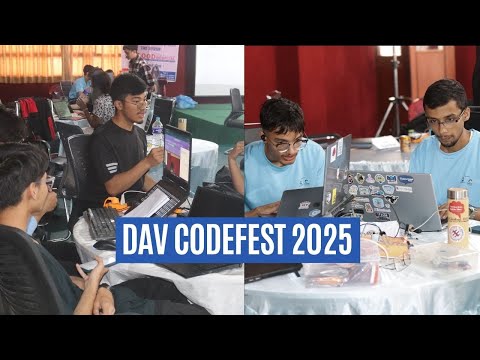 DAV Codefest 2025 | Innovation, Coding & Future Tech