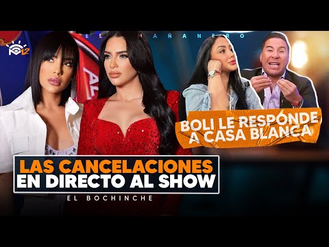 Boli responde a Casa Blanca por discusíón con Larimar - Canceladas en Directo al Show - El Bochinche