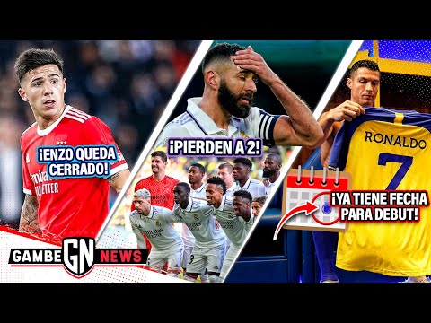 DT CONFIRMA fecha de DEBUT de CR7 | Madrid PIERDE 2 titulares | ¿Marco Reus SE VA a Al-Nassr?