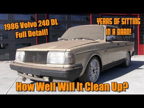 Reviving a Neglected 1986 Volvo 240: A Remarkable Transformation | Saabkyle04