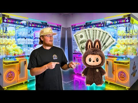 We Spent $300 Trying To Win LABUBUS At The Claw Machine!